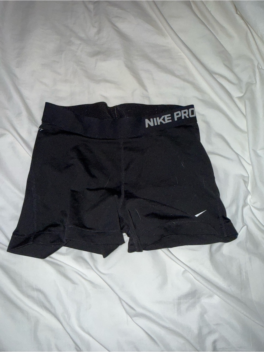 Nike Black Women's Pro Short-Length Training Shorts